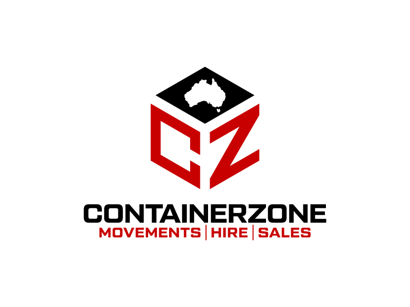 CONTAINERZONE logo design by DreamCather