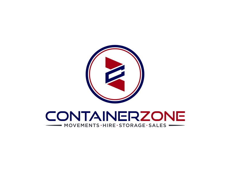 CONTAINERZONE logo design by GassPoll