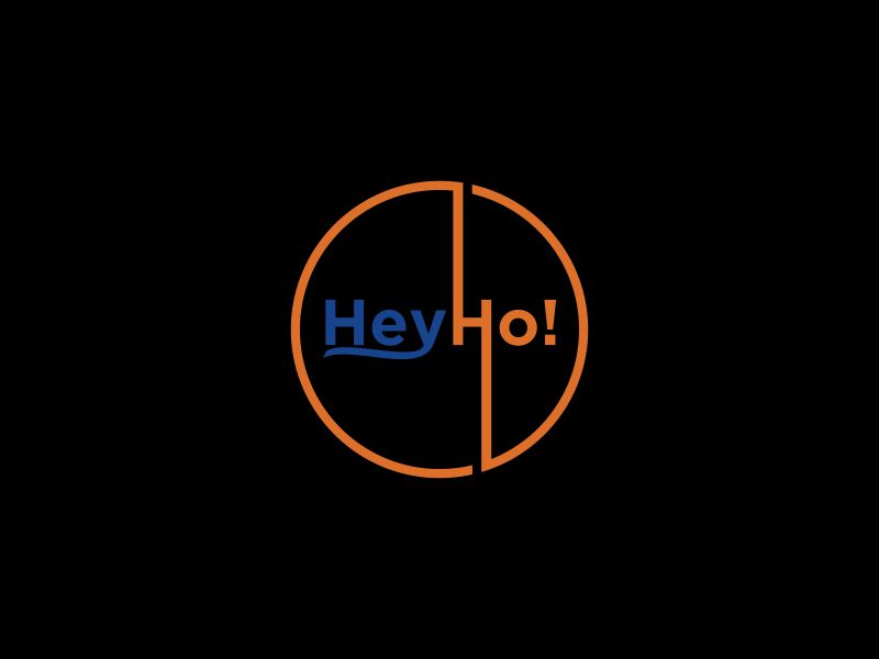 HeyHo! logo design by oke2angconcept
