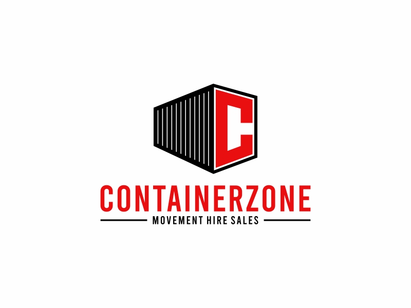 CONTAINERZONE logo design by glasslogo