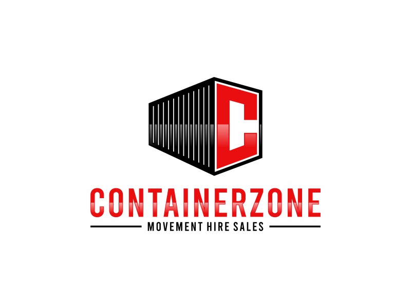 CONTAINERZONE logo design by glasslogo