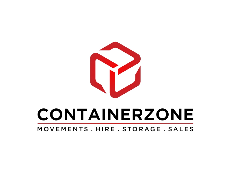 CONTAINERZONE logo design by Popay
