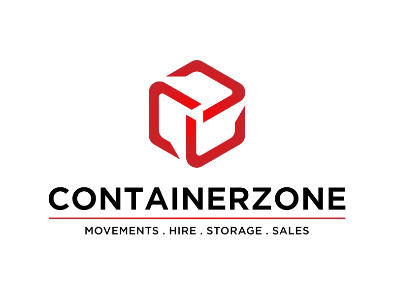 CONTAINERZONE logo design by Popay