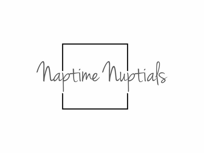 Naptime Nuptials logo design by hopee