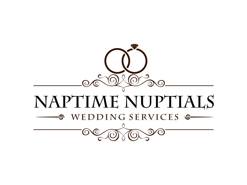 Naptime Nuptials logo design by GassPoll