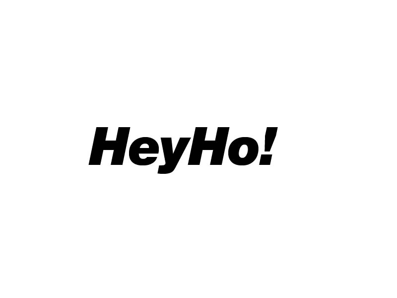 HeyHo! logo design by usef44
