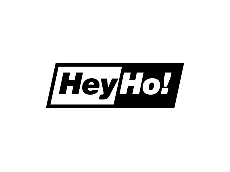 HeyHo! logo design by usef44
