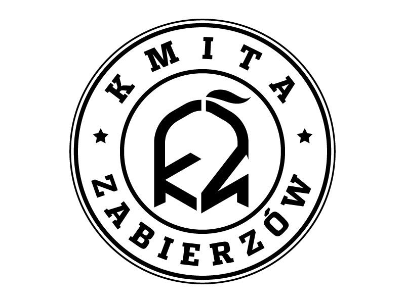 Kmita Zabierzów logo design by MUSANG