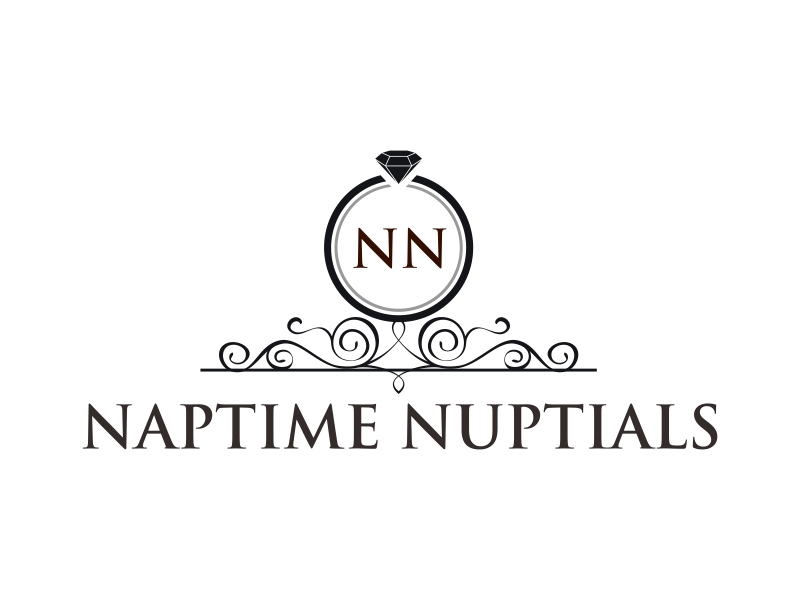 Naptime Nuptials logo design by GassPoll