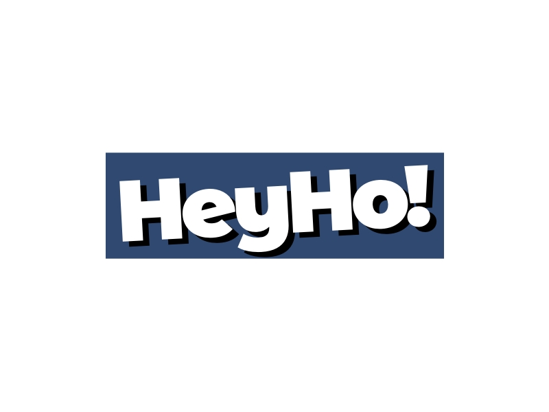 HeyHo! logo design by GemahRipah