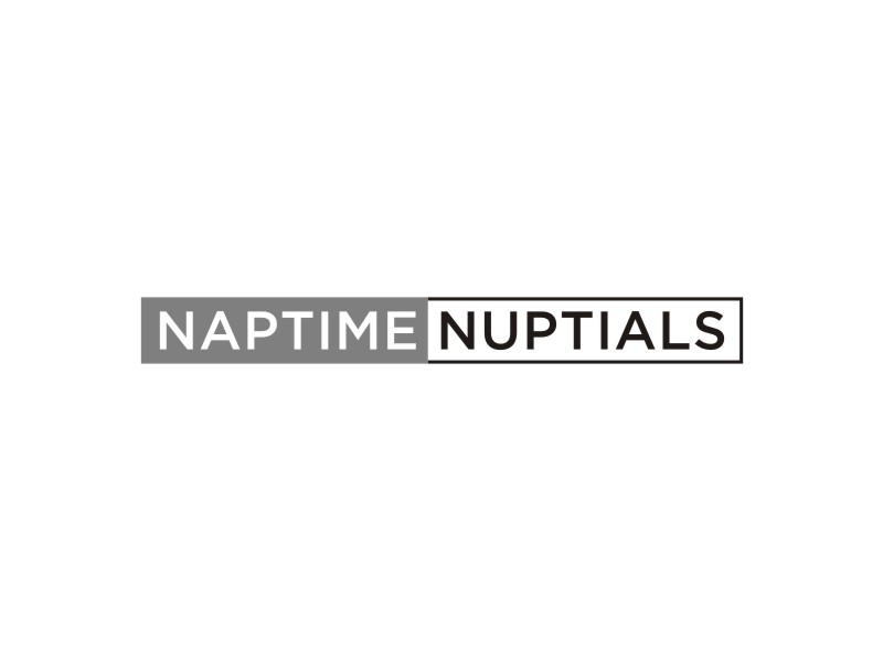 Naptime Nuptials logo design by Artomoro