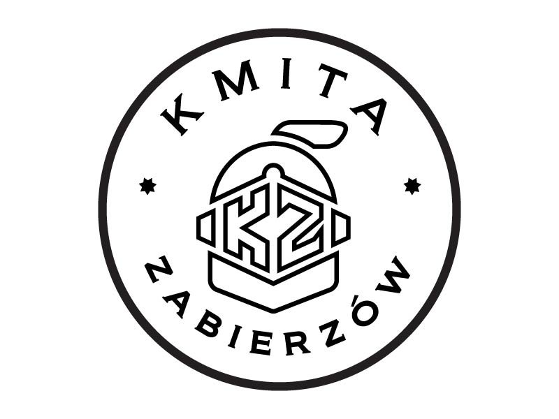 Kmita Zabierzów logo design by Andri