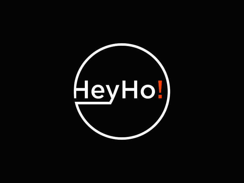 HeyHo! logo design by azizah