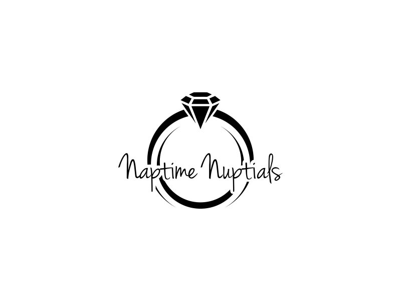 Naptime Nuptials logo design by oke2angconcept
