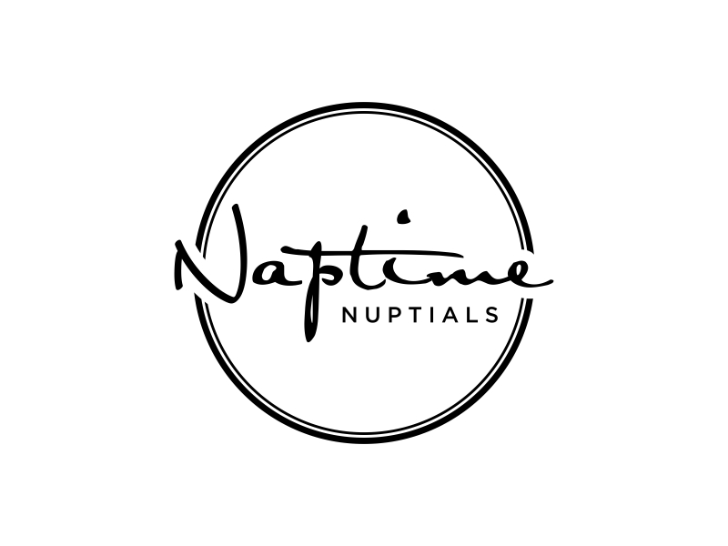 Naptime Nuptials logo design by Amne Sea
