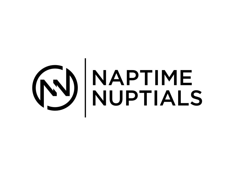 Naptime Nuptials logo design by bombers