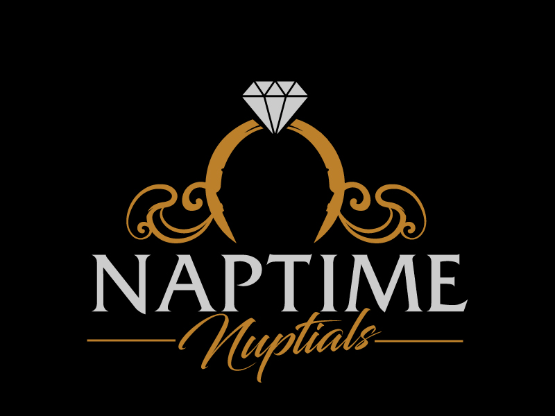 Naptime Nuptials logo design by ElonStark