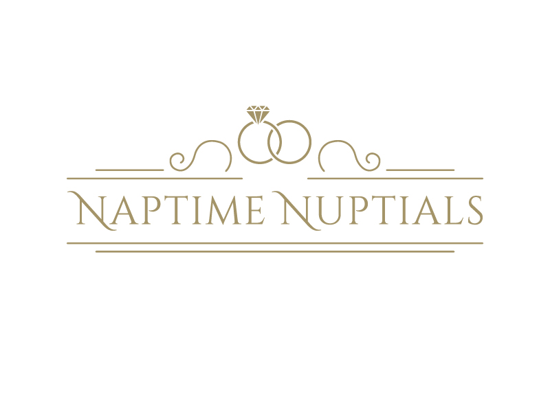 Naptime Nuptials logo design by gateout