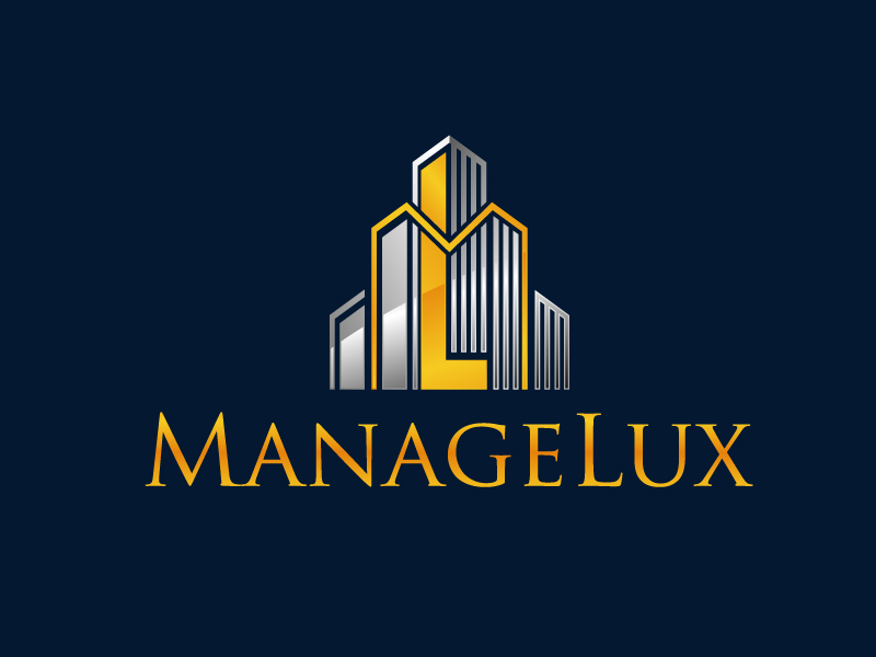 ManageLux logo design by maze