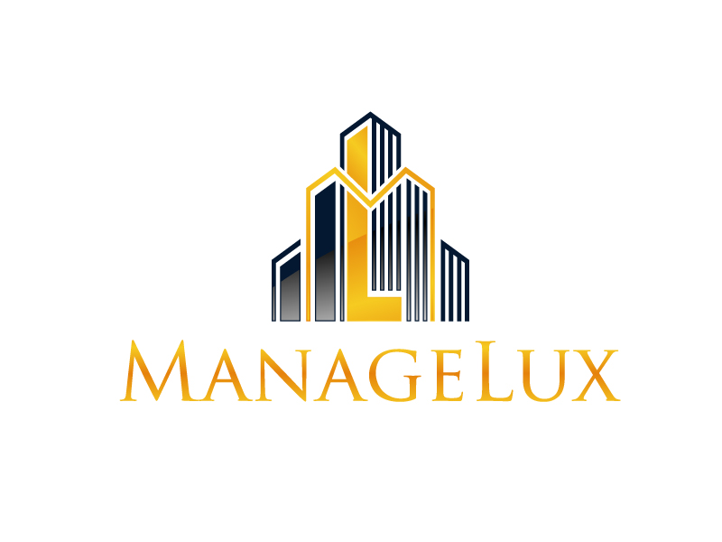 ManageLux logo design by maze