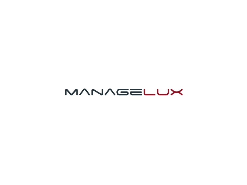 ManageLux logo design by GassPoll