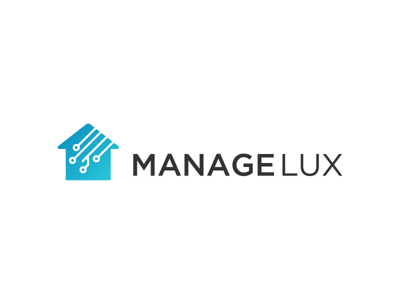 ManageLux logo design by gateout