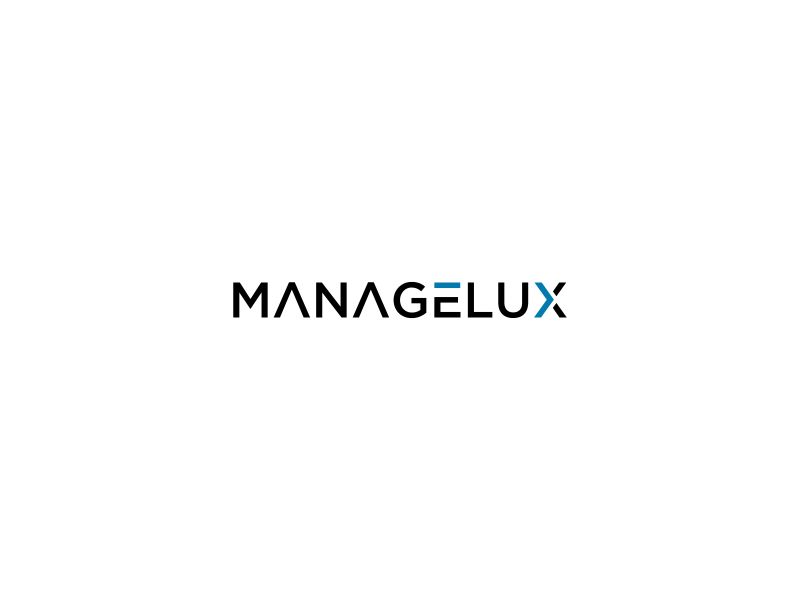 ManageLux logo design by oke2angconcept