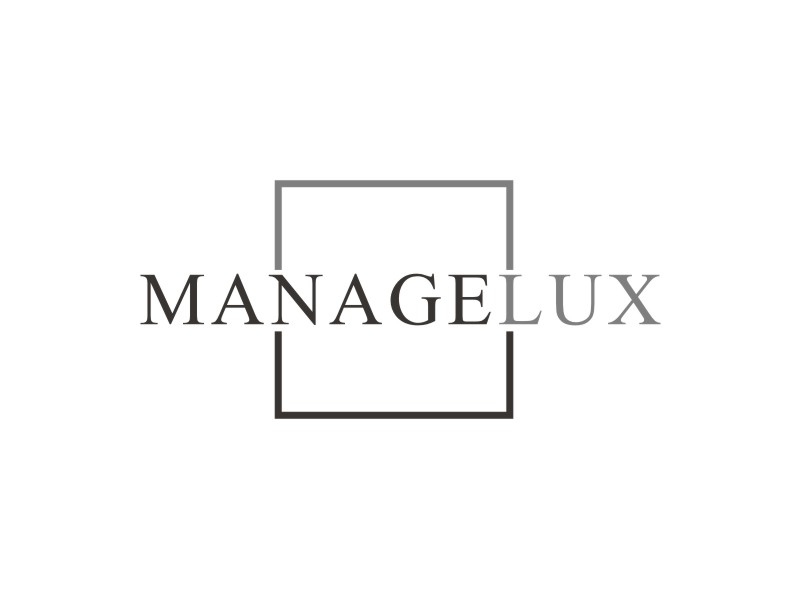 ManageLux logo design by Artomoro