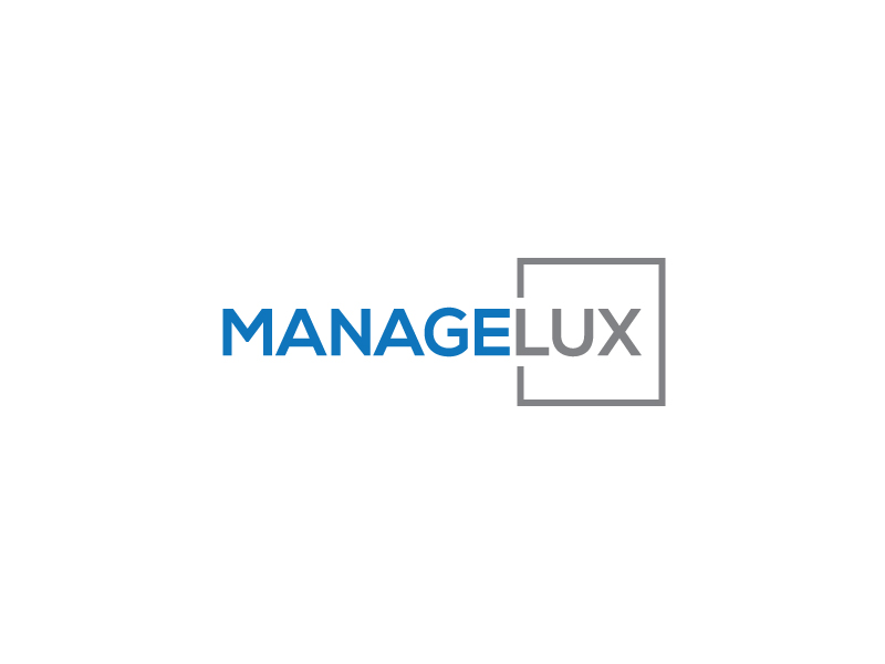 ManageLux logo design by zakdesign700