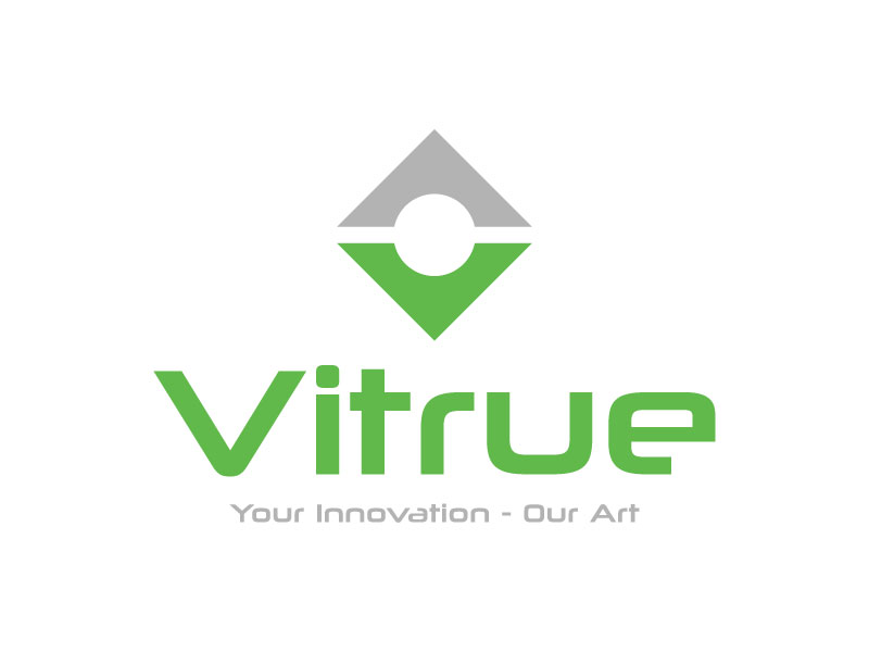 Vitrue logo design by hwkomp