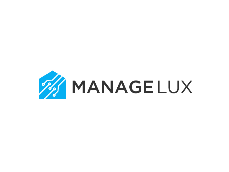 ManageLux logo design by gateout