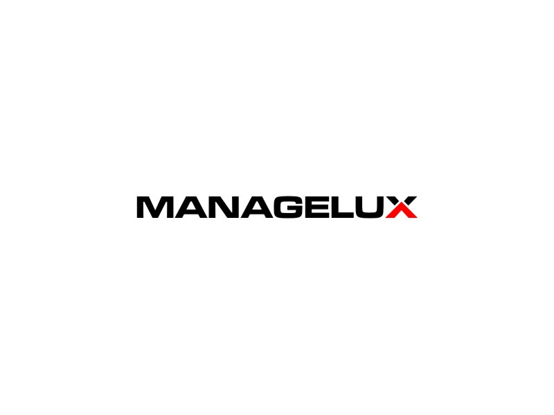 ManageLux logo design by alby