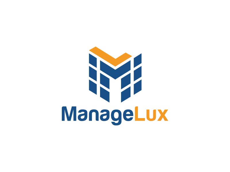 ManageLux logo design by jafar