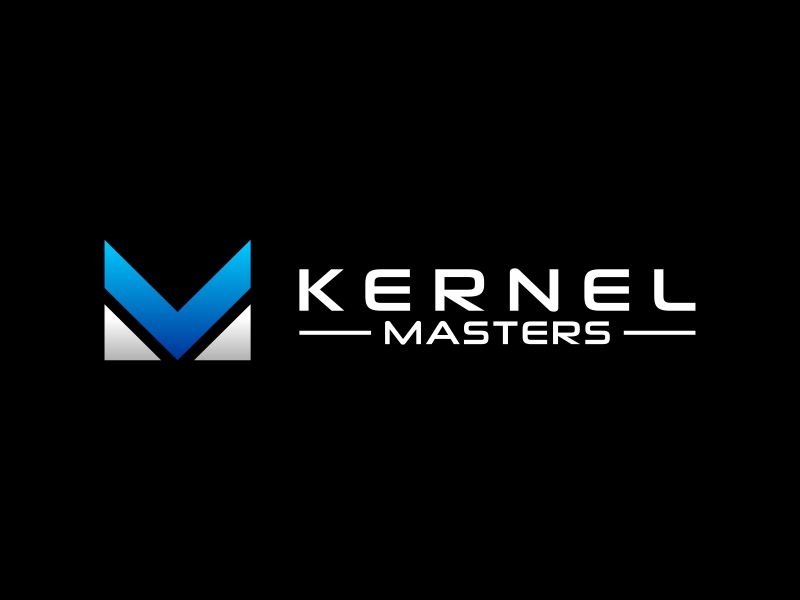 Kernel Masters logo design by rizuki