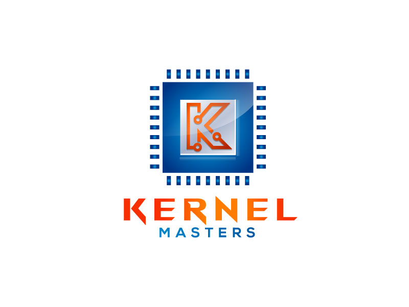 Kernel Masters logo design by Logoboffin