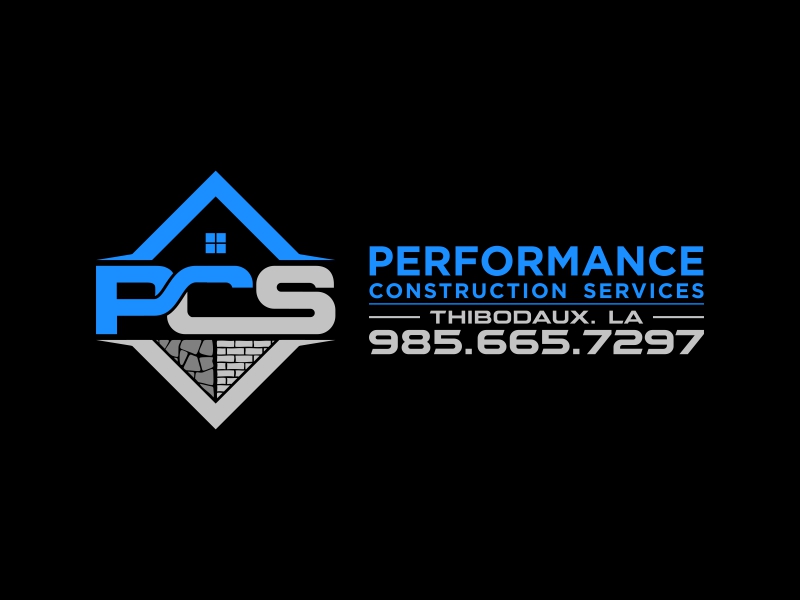 Performance Construction Services logo design by Realistis