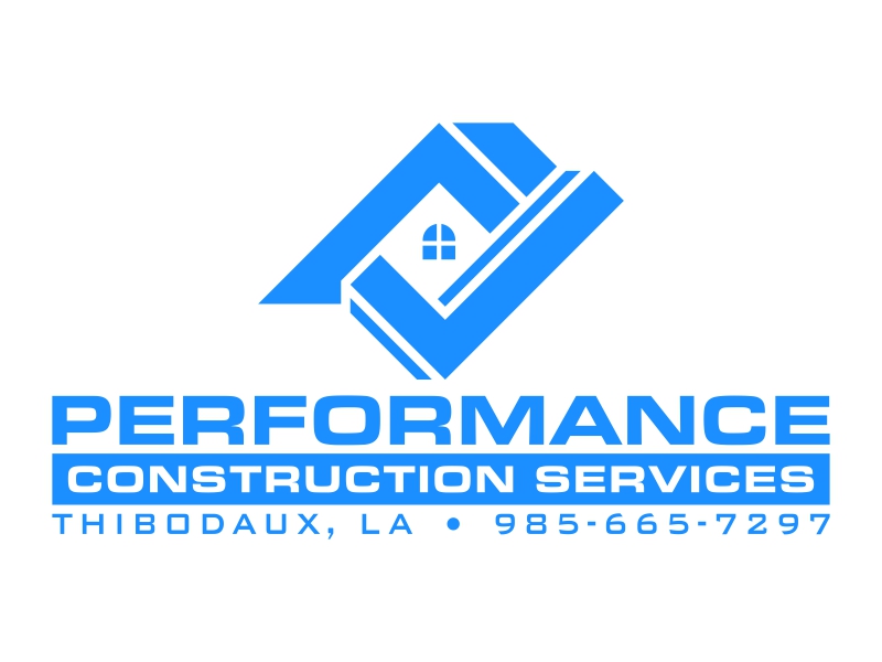 Performance Construction Services logo design by FriZign