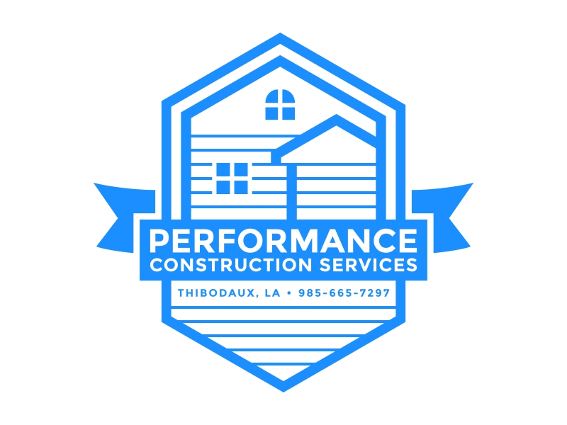 Performance Construction Services logo design by FriZign
