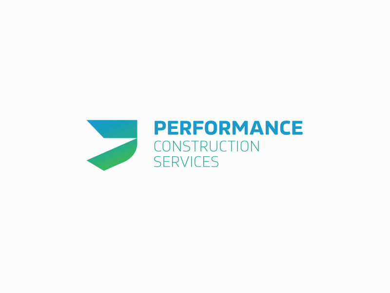 Performance Construction Services logo design by sigorip