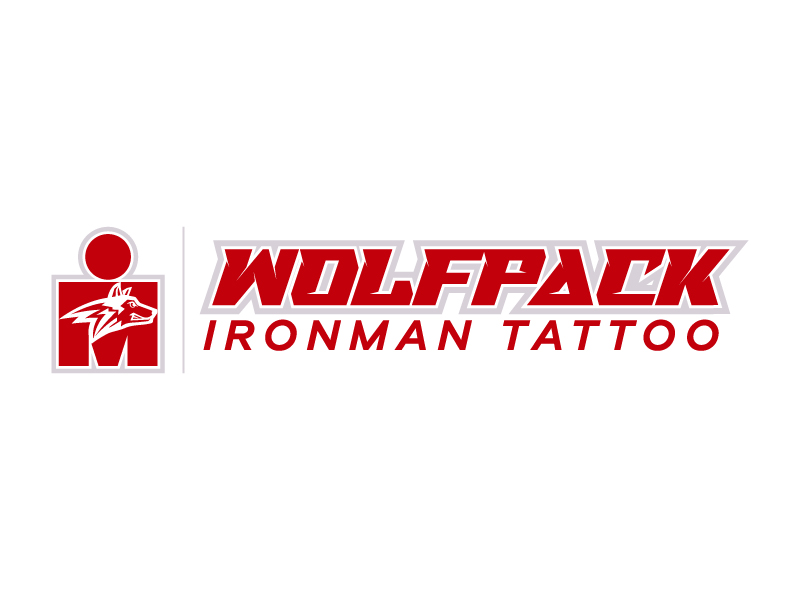 WolfPack Ironman Tattoo logo design by Kirito