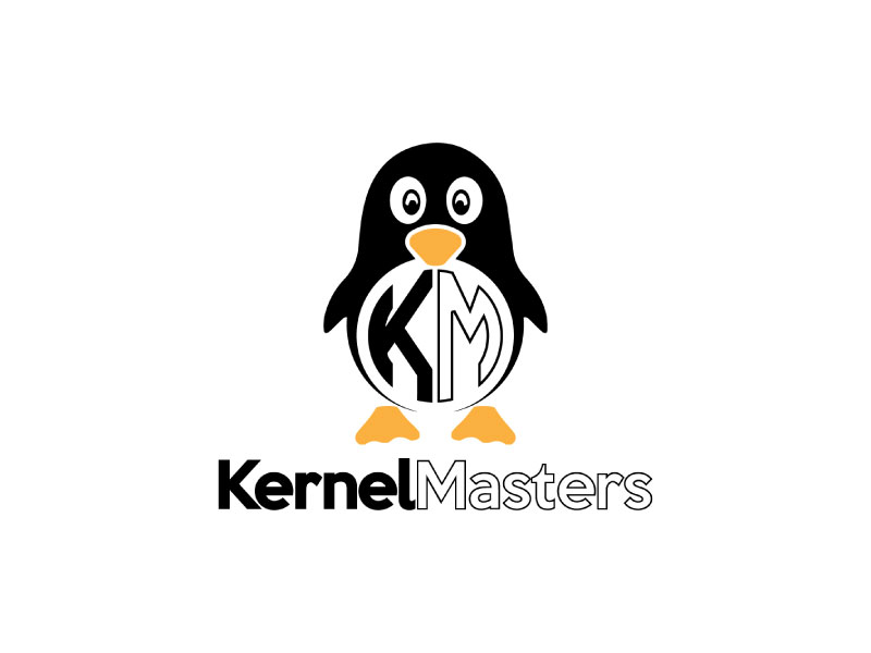 Kernel Masters logo design by nona