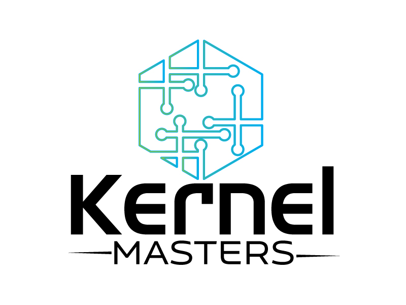 Kernel Masters logo design by ElonStark
