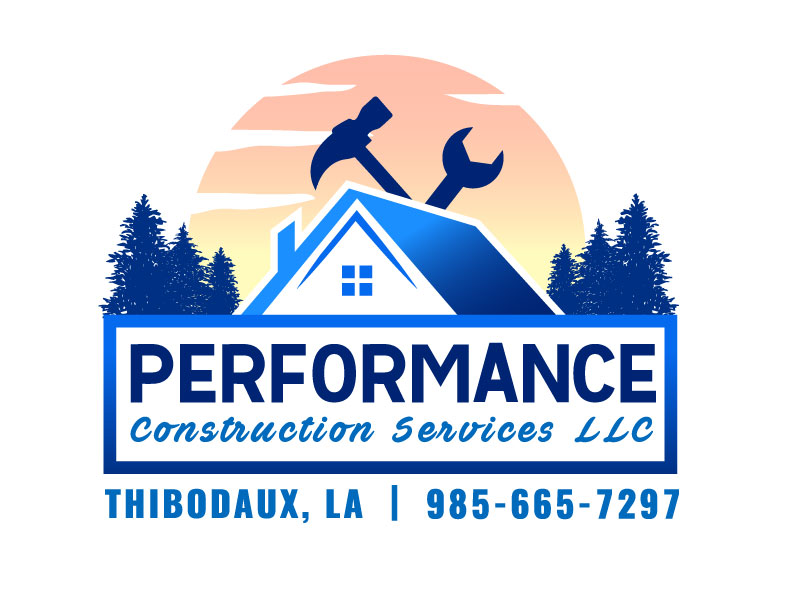 Performance Construction Services logo design by aryamaity