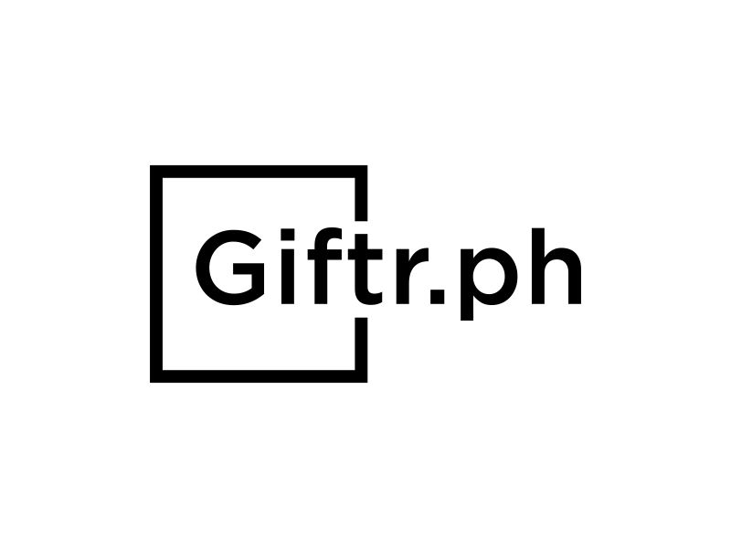 Giftr.ph logo design by puthreeone