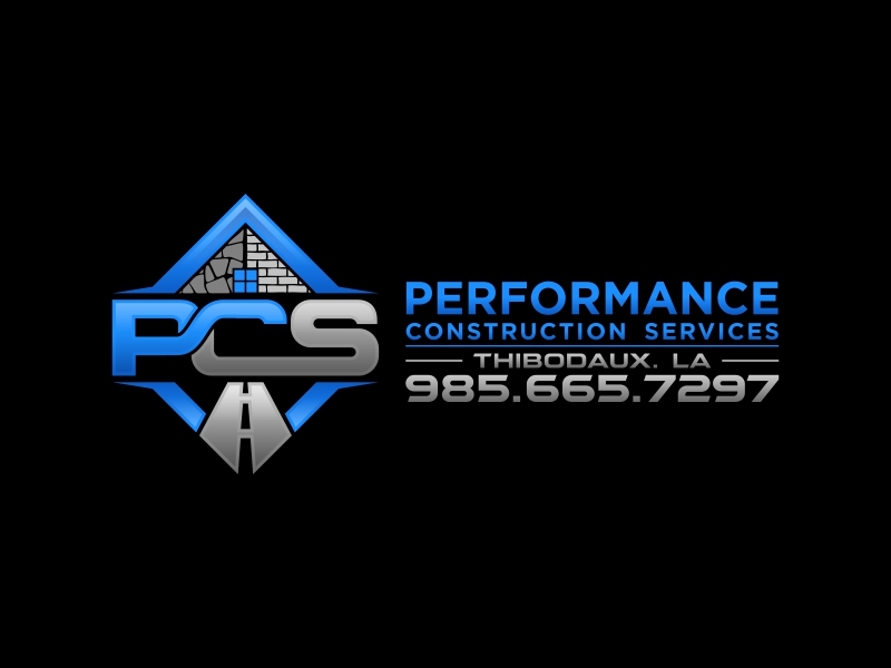 Performance Construction Services logo design by Realistis