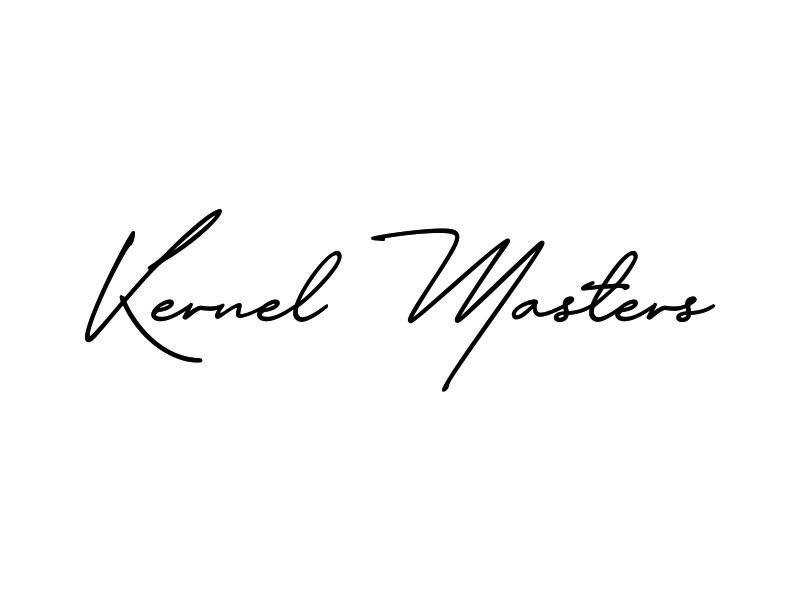 Kernel Masters logo design by christabel