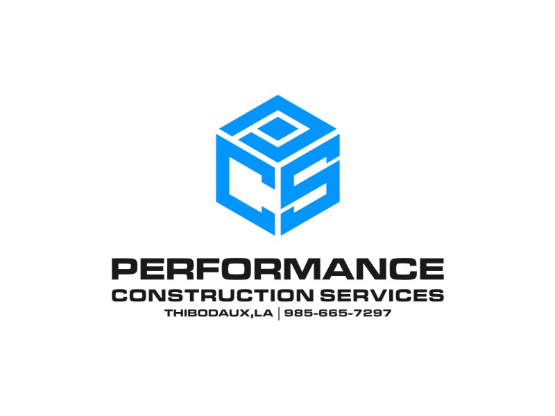 Performance Construction Services logo design by alby