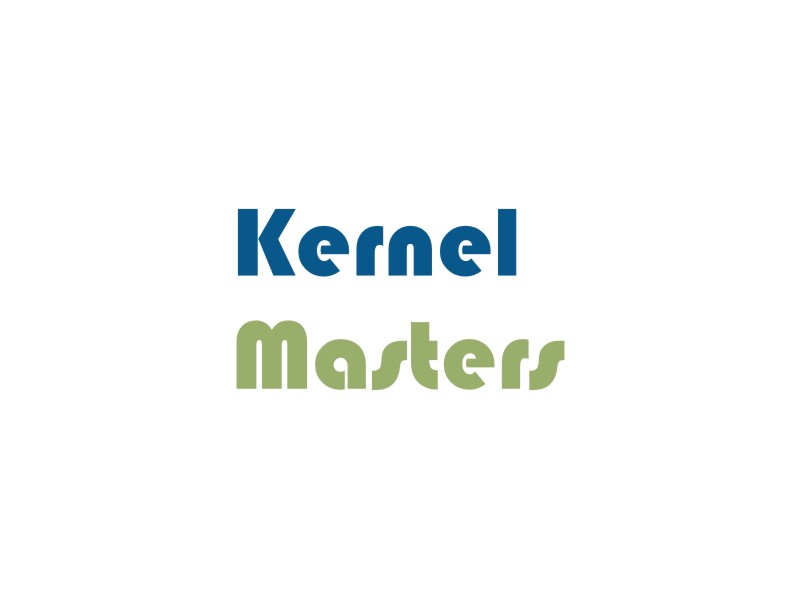 Kernel Masters logo design by Artomoro