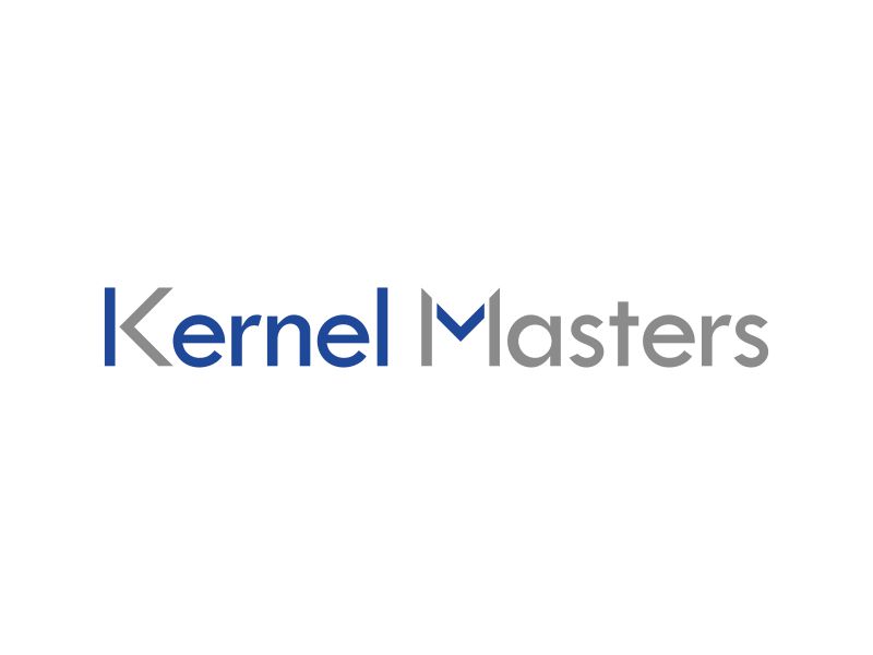 Kernel Masters logo design by puthreeone