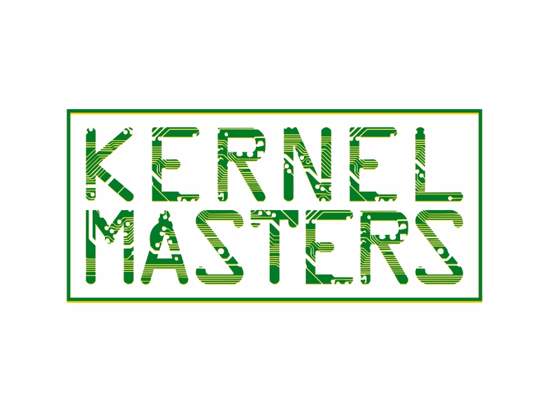 Kernel Masters logo design by rykos